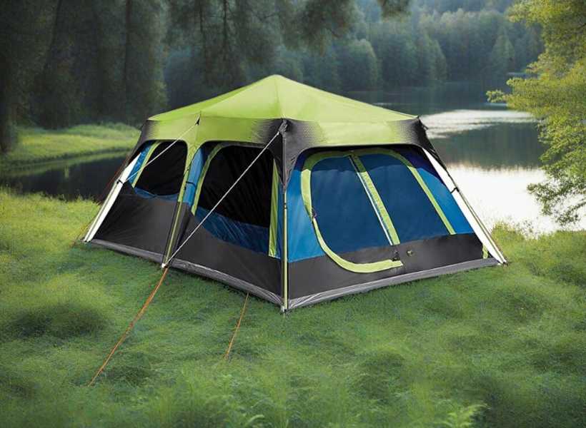 coleman cabin tent with instant setup